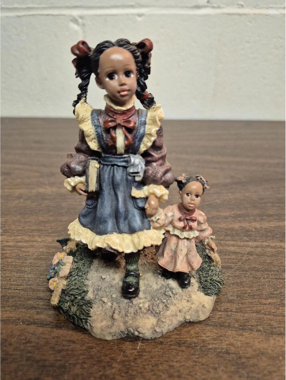 Yesterday's Child The Dollstone Collection Figurine - Natalie with Joy